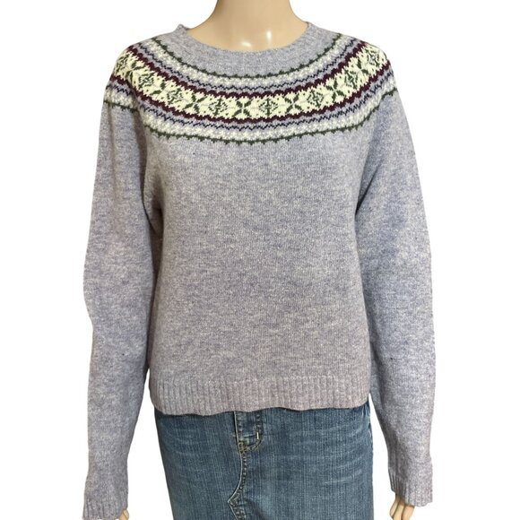 Pandemonium Wool Purple Sweater Size Medium - Picture 1 of 3